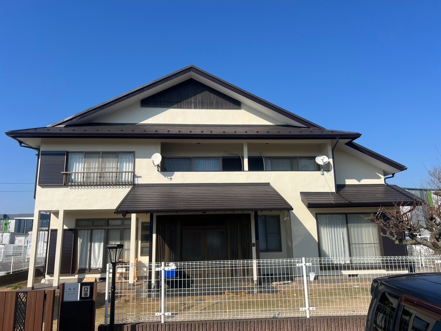 印西市で外壁塗装の外観